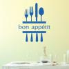 bon appetit kitchen utensils knife fork spoon dining room eat cook cooking
