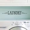 Laundry wash dry dryer washer laundry room wall quotes vinyl decals decor