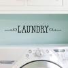 Laundry wash dry dryer washer laundry room wall quotes vinyl decals decor