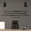 Many of life's failures are people who did not realize how close they were to success with they gave up. -Thomas A Edison wall quotes vinyl lettering wall decal home decor inspiration office decor professional