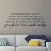 Whatever season you’re in, whatever life may throw at you whether it feels like success or like failure, expected or unexpected, you have been made ready. wall quotes vinyl lettering wall decal home decor vinyl stencil religious faith christian 