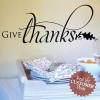 Give Thanks Vinyl Decal