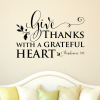 Give Thanks Vinyl Decal