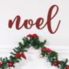 Noel wall quotes vinyl lettering wall decal home decor christmas xmas holiday seasonal french