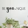Be. You. Nique wall quotes vinyl lettering wall decal home decor vinyl stencil style unique be yourself beauty beautiful