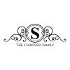 custom family name with monogram and swirl design wall quotes vinyl lettering wall decal home decor vinyl stencil personalized customized monogram 