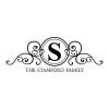 custom family name with monogram and swirl design wall quotes vinyl lettering wall decal home decor vinyl stencil personalized customized monogram 