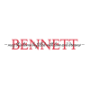 bennett family name design wall decal