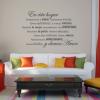 En Este Hogar (Spanish) inspirational great for home Wall Quotes™ Decal
