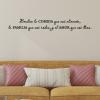 Bendice Comida Familia Amor, (Spanish) Inspirational great for home Wall Quotes™ Decal