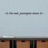 Ora Mas (Spanish), inspirational great for home Wall Quotes™ Decal 