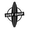 surf shop decal