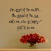 The Scent of the Water Handwritten Wall Quotes™ Decal perfect for any home
