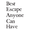 The Beach Is The Best Escape Wall Quotes™ Decal perfect for any home