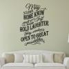 Wall Quotes™ Vinyl Decal May Our Home Know Joy Great for any home
