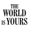 The World Is Yours, inspirational great for any room Wall Quotes™ Decal