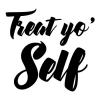 Treat Yo Self Wall Quotes™ Decal tv show parks and rec parks and recreation quote tom haverford wall quotes vinyl lettering wall decal fandom pnr 