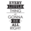 every little thing wall decal
