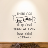 There are far better things ahead than we ever leave behind-C.S.Lewis