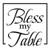 Bless My Table wall quotes vinyl lettering wall decal kitchen dining room religious faith prayer