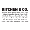 Kitchen & Co., great for any kitchen Wall Quotes™ Decal