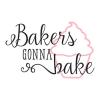 Bakers Gonna Bake  Wall Quotes Vinyl Decal cupcake food eat sweets sweet tooth cake bakery mixer frosting