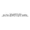 …and the adventure begins… wall quotes vinyl lettering wall decal travel nursery kids playroom