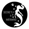 Secretly a mermaid {mermaid bubbles stars} wall quotes vinyl lettering wall decal home decor vinyl stencil kids children ocean fantasy pretend