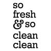 So fresh & so clean clean wall quotes vinyl lettering wall decal home decor laundry room outkast