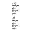 I have loved you for a thousand years. I'll love you for a thousand more wall quotes vinyl lettering wall decal home decor love true love marriage wedding first dance song lyrics christina perri