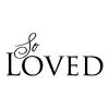 So loved wall quotes vinyl lettering wall decal home decor love family baby kids children wedding marriage anniversary