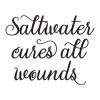 Saltwater cures all wounds ocean oceanfront swimming boat cruise travel wanderlust 