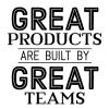 Great Products Great Teams Wall Quotes™ Decal wall quotes vinyl lettering wall decal home décor team motivation work family office space proud office team