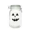 Jack o' lantern Face Mason Jar