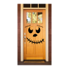 Smiling pumpkin face Door