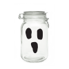 Ghostly boo face Door