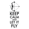 keep calm and let it fly