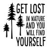Get lost in nature and find yourself, pine, travel, trees, 