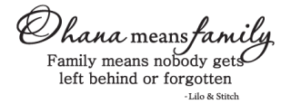 Download Ohana Means Family Wall Quotes Decal Wallquotes Com