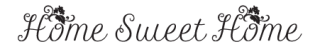 Download Cursive Home Sweet Home Wall Quotes™ Decal | WallQuotes.com
