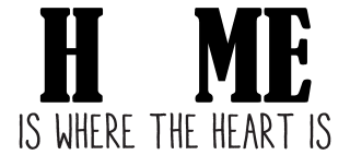 Home Is Where The Heart Is Wall Quotes Decal Wallquotes Com