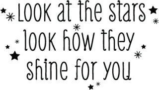Look At The Stars Wall Quotes Decal Wallquotes Com Look At The Stars Wall Quotes Decal Wallquotes Com
