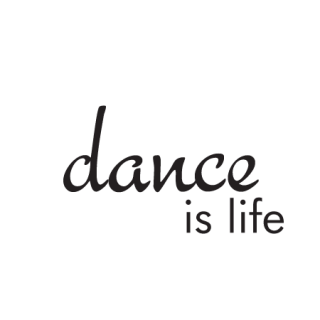Dance Is Life Wall Quotes™ Decal | WallQuotes.com
