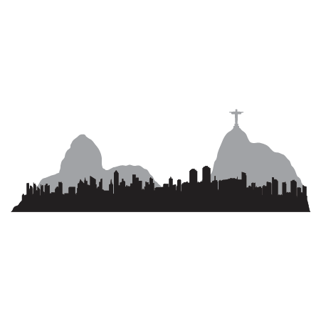 rio skyline janiero wallquotes