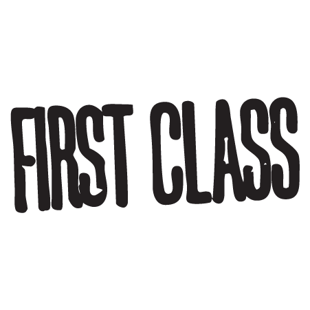 First Class Postmark Wall Quotes™ Wall Art Decal ...
