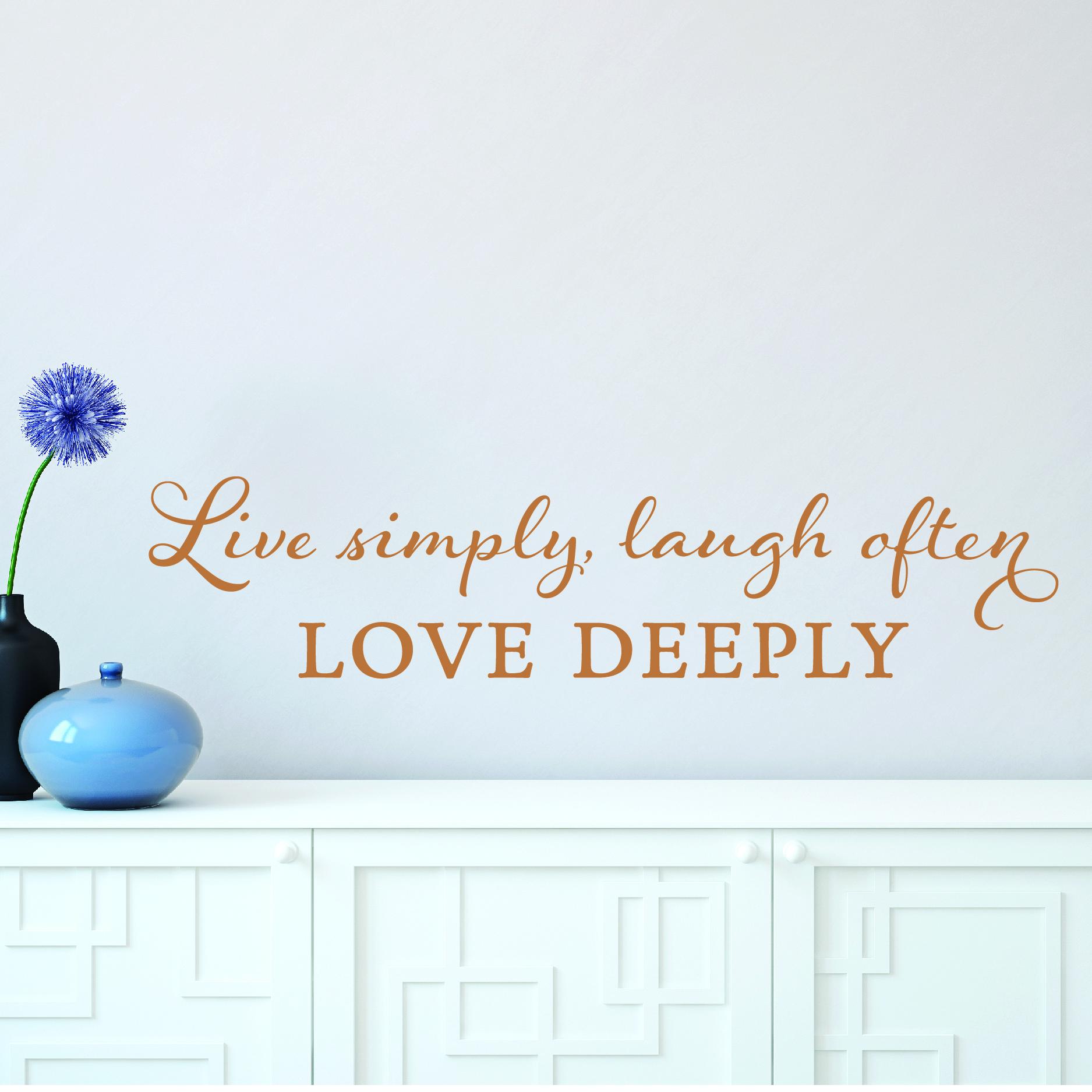 Live Laugh Love Livory Wall Quotes™ Decal | WallQuotes.com