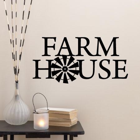 Farmhouse Wall Quotes™ Decal | WallQuotes.com