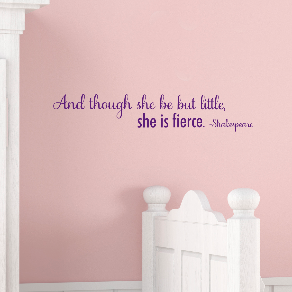 Little But Fierce Wall Quotes Decal Wallquotes Com