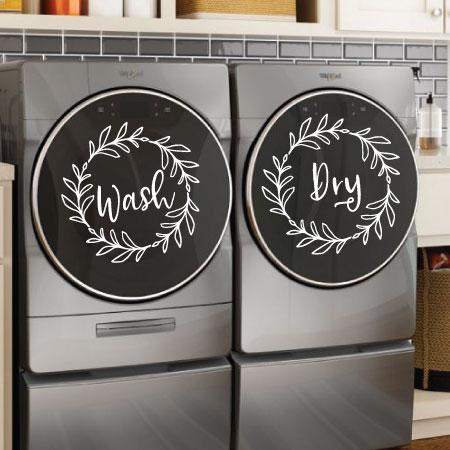 Wash And Dry Wreaths Wall Quotes Decal Wallquotes Com