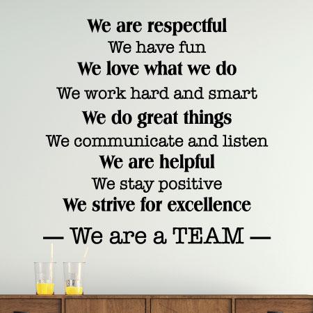 Office Rules Wall Quotesâ„¢ Decal | WallQuotes.com